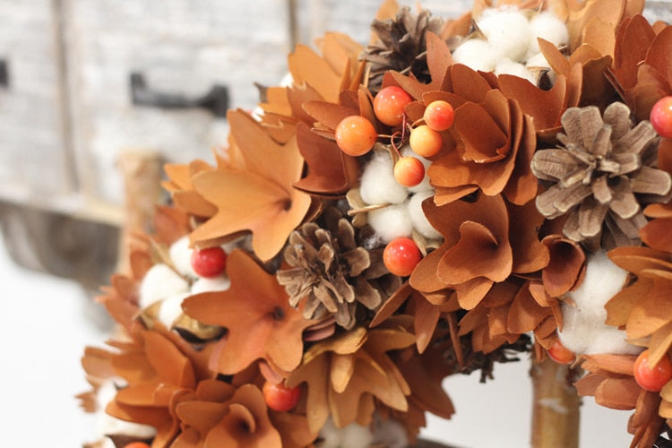 Natural Brown Rustic Wreath