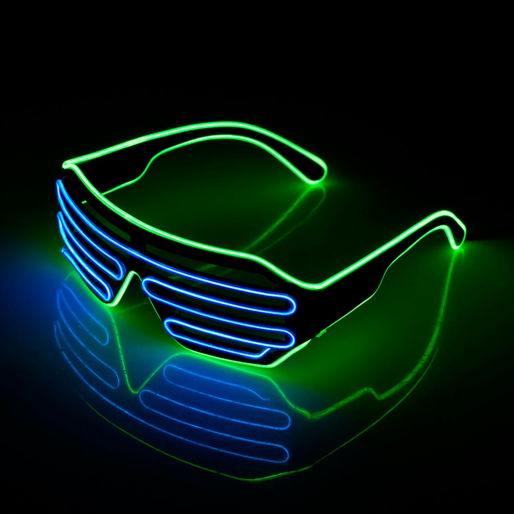 Modern Luminous Colorful DJ Glasses