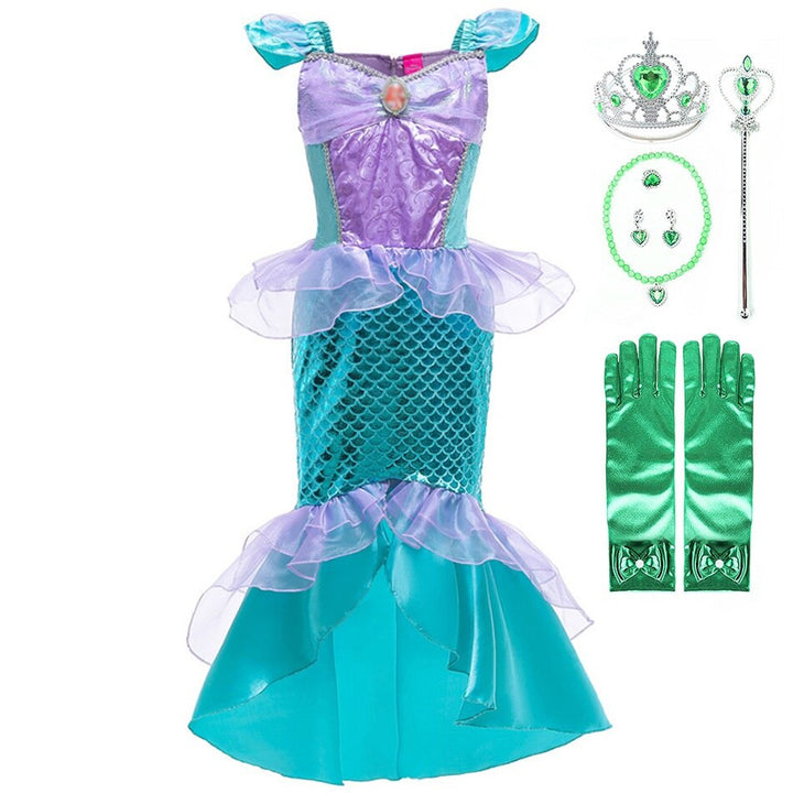 Little Girl Mermaid Costume