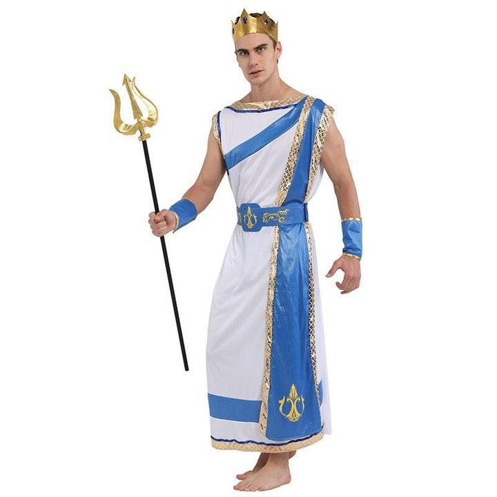 Men's Poseidon Dress Costume Set