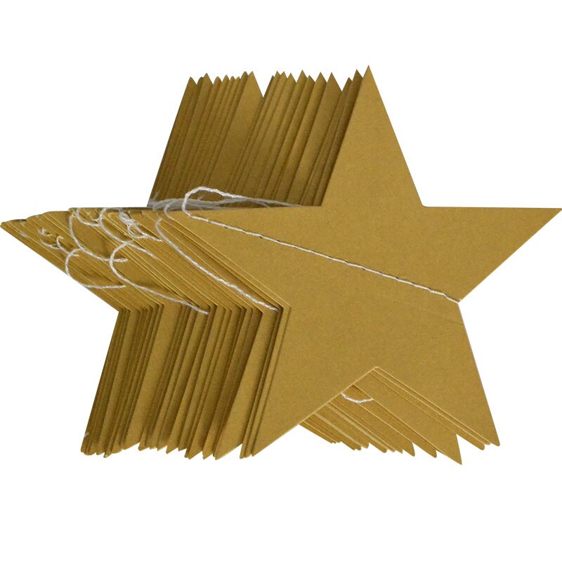 Star Shaped Paper Garland