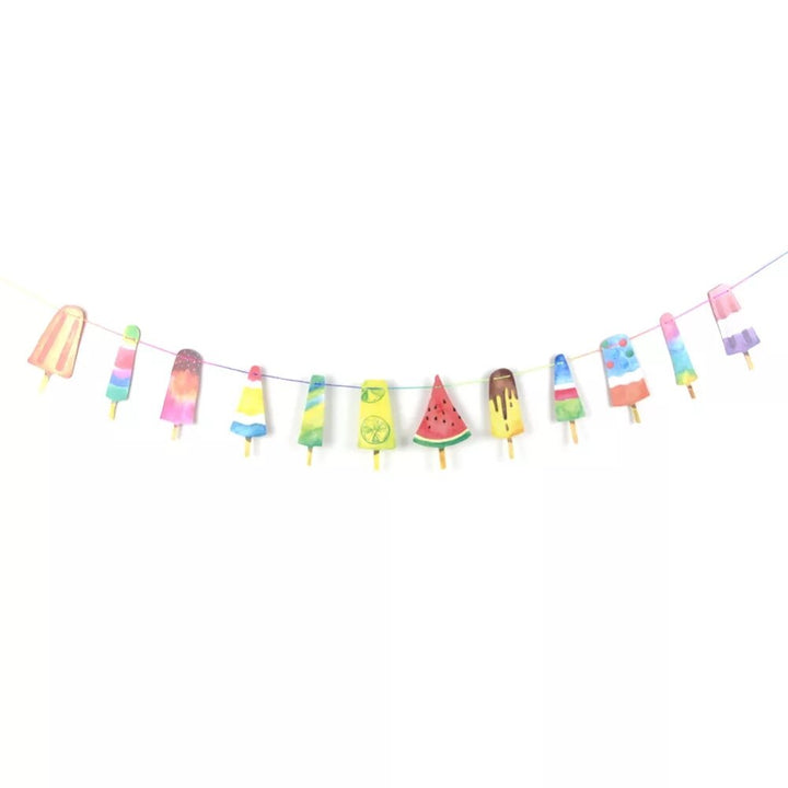 Colorful Ice Cream Shaped Garland