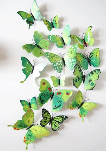 3D Magnet Butterfly Party Decorations