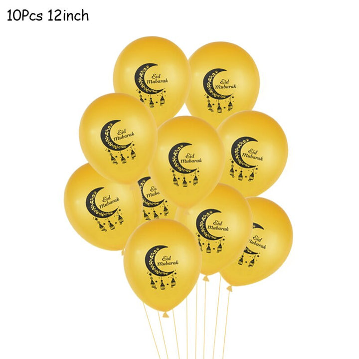 Eid Decorative Balloons Set