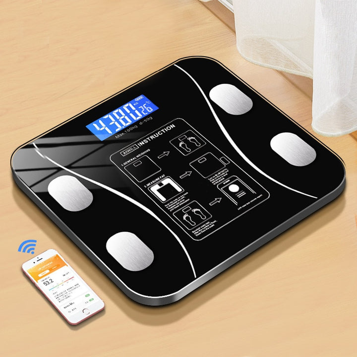 Toughened Glass Smart Bathroom Scale