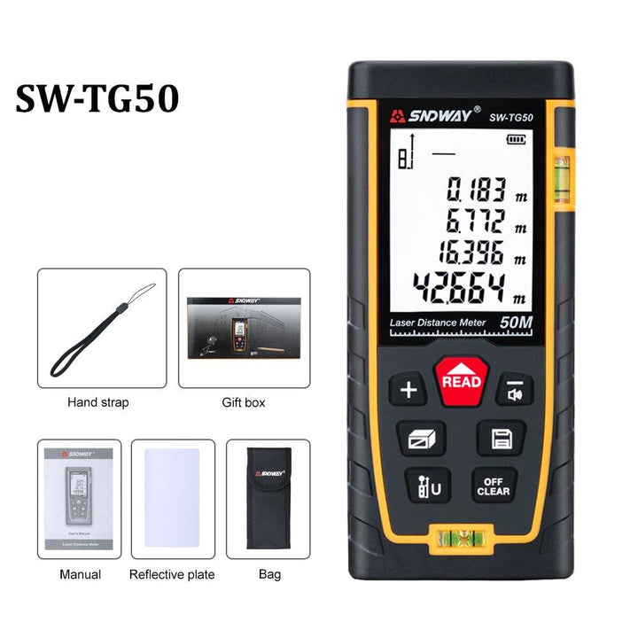 Universal Portable Laser Distance Meter