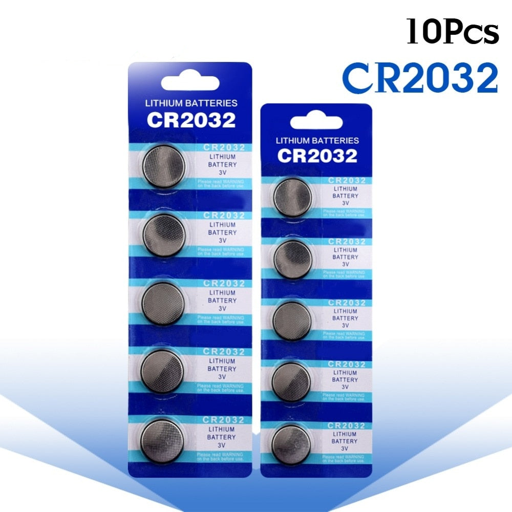 Lithium Button Cells 10 pcs Set