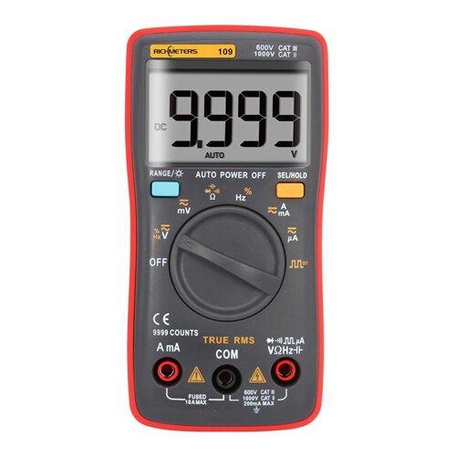 Auto Ranging Portable Digital Multimeter with LCD Display