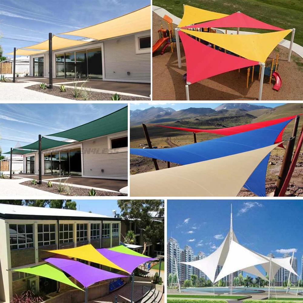 Waterproof Triangle Shaped Shade Sails