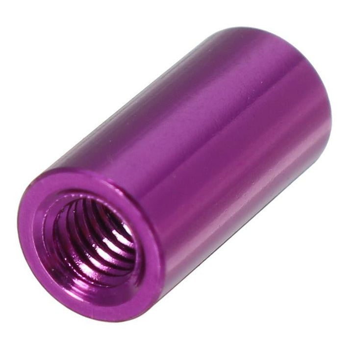 Suleve™ M3AR8 M3 Aluminum Alloy Standoff Studs 10-35mm Purple Round PCB Board Standoffs 10pcs - MRSLM