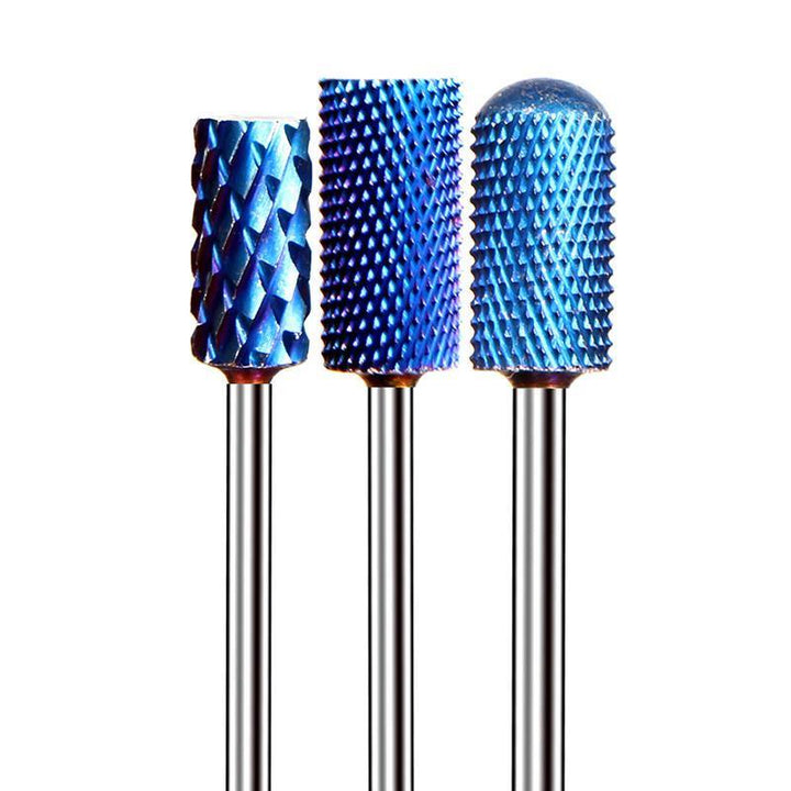 3 Styles Electric Nail Drill Machine Coated Carbide File Drill Bit Nail Art Manicure Pedicure - MRSLM