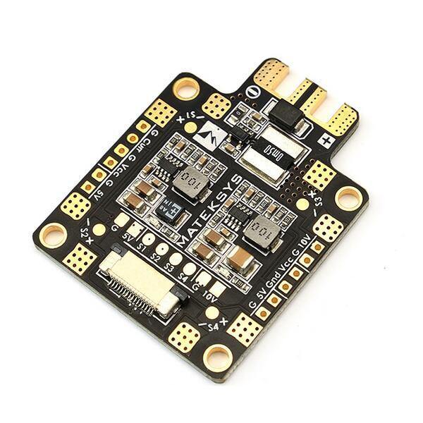 Matek F405-STD BetaFlight STM32F405 Flight Controller+Matek FCHUB-6S Hub Power Distribution Board for RC Drone - MRSLM