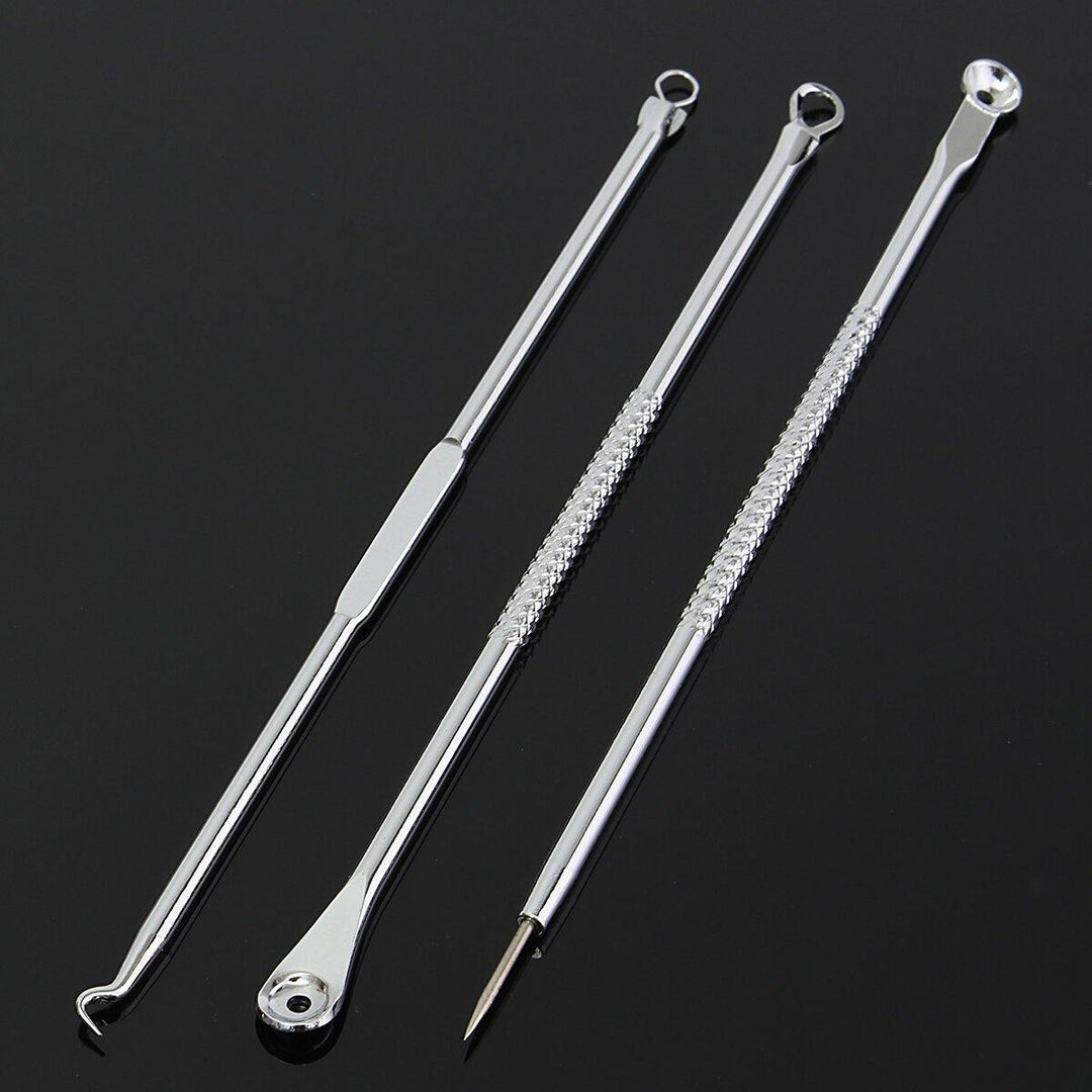 7 Set to Choose Stainless Silver Blackhead Extractor Remover Facial Care Tool Blemish Acne Pimple - MRSLM