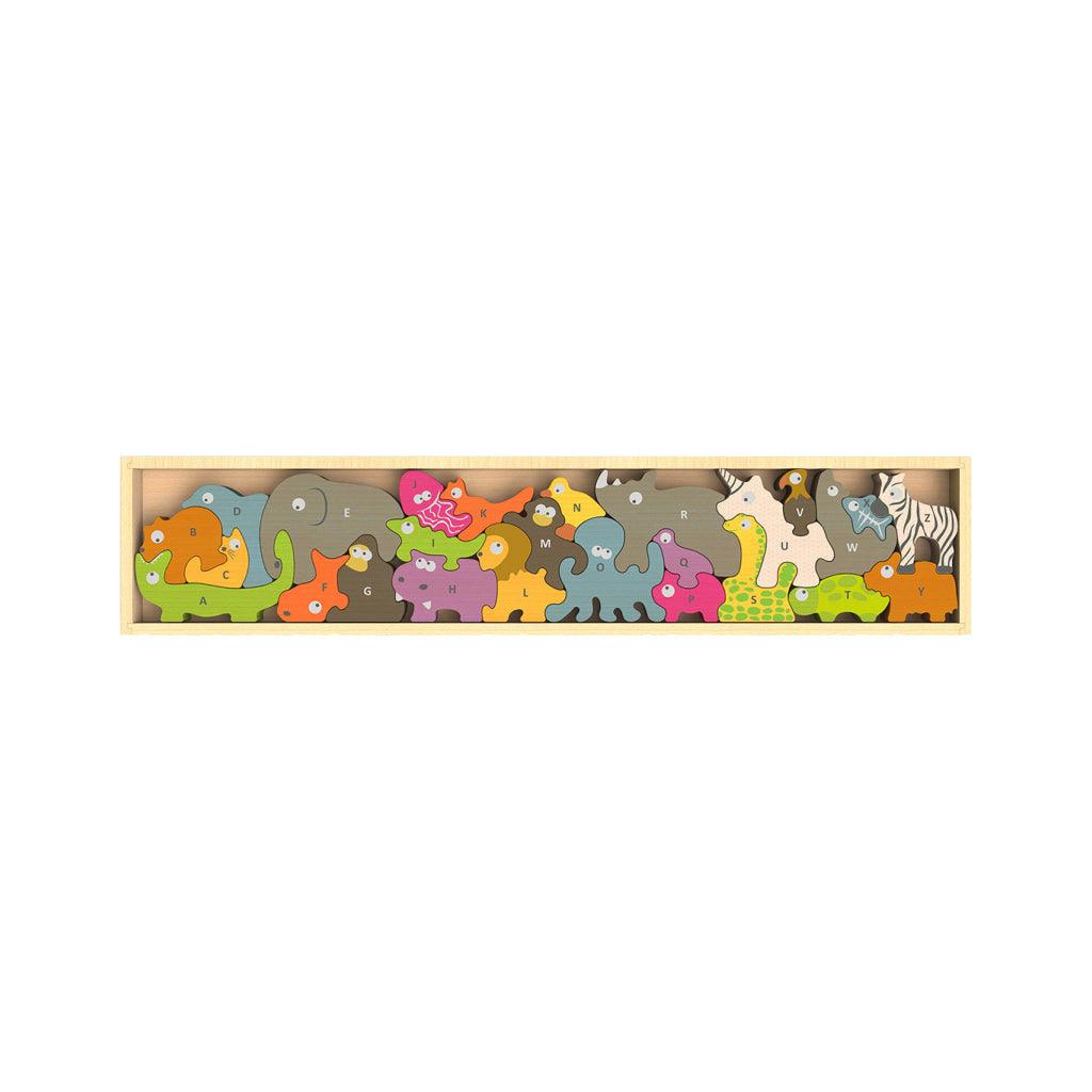 Animal Parade A to Z Puzzle - MRSLM