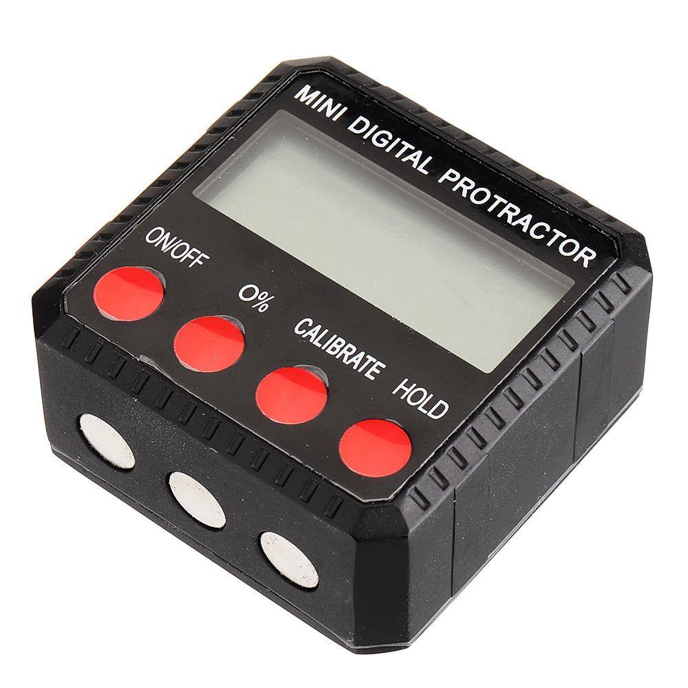 360 Degree Mini Digital Display Level Angle Protractor Inclinometer Measuring Magnet Tools - MRSLM