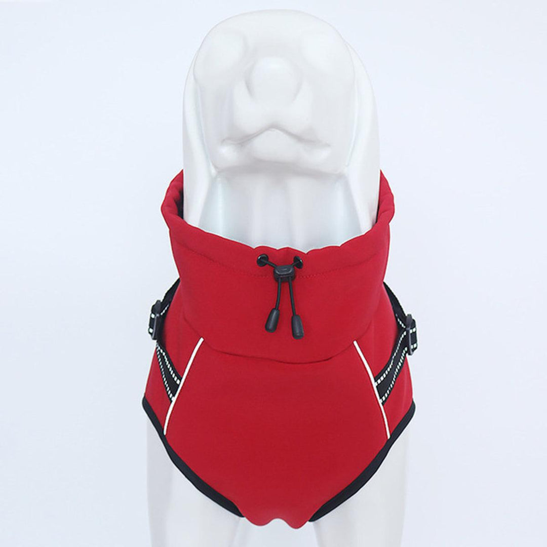 Waterproof Dog Jacket Reflective Large Clothes Coats Winter Warm Outdoor Suit - MRSLM