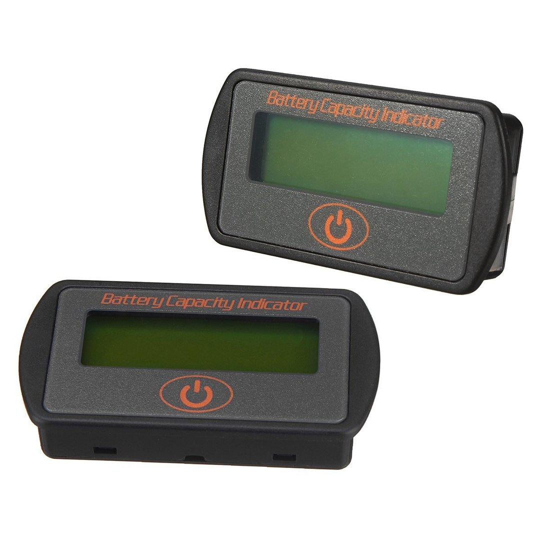 12V/24V Battery Gauge Meter Digital LCD Lead Acid Voltage Level Indicate Voltmeter - MRSLM