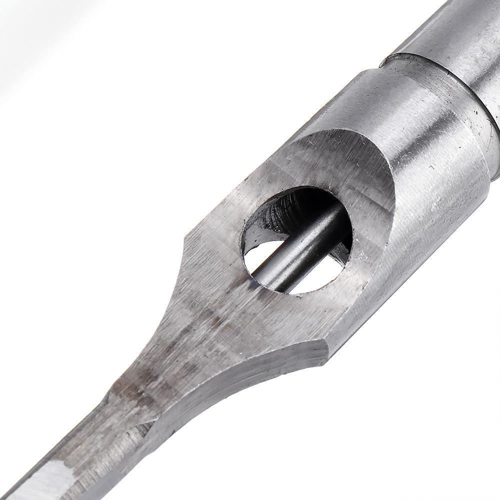 Drillpro 6.35/7.94/9.5/12.7mm Woodworking Square Hole Drill Bit Mortising Chisel 1/4 to 1/2 Inch - MRSLM