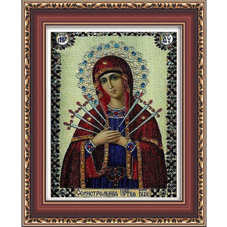 Honana WX-677 5D Round Diamond Painting DIY Cross Stitch Home Decor Diamond Embroidery Religious Gift - MRSLM