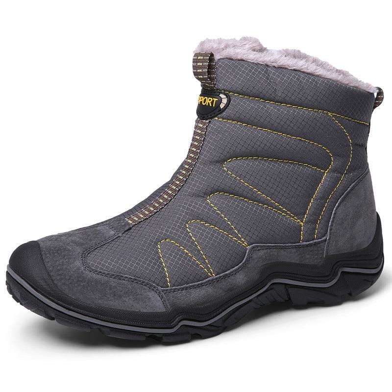 Men's Outdoor Leisure Hiking High-top Cotton Shoes - MRSLM