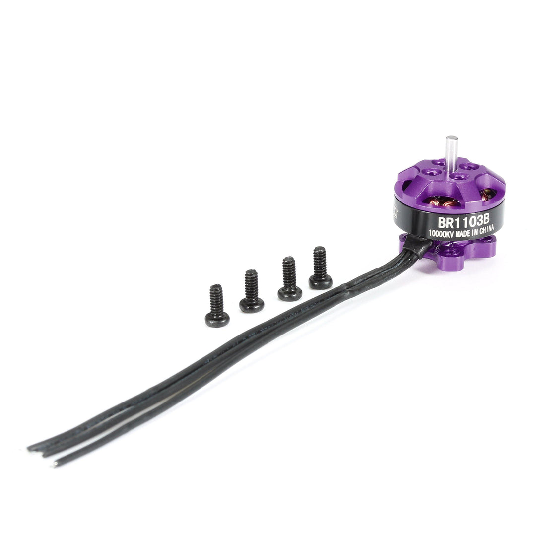 Racerstar Racing Edition 1103 BR1103B 8000KV 10000KV 1-3S Brushless Motor Purple for 50 100 FPV RC Drone - MRSLM