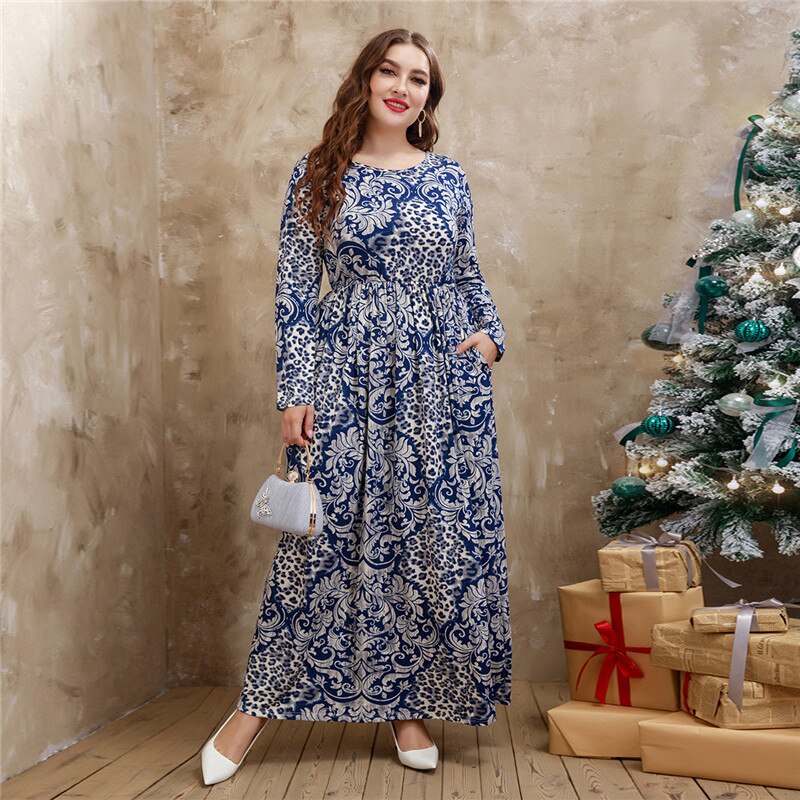 Women's Fashion Modest Maxi Dress