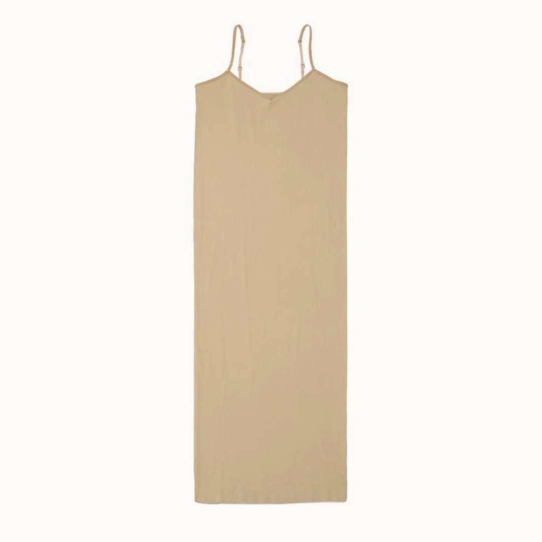 Seamless Nude Slip Dress for Women