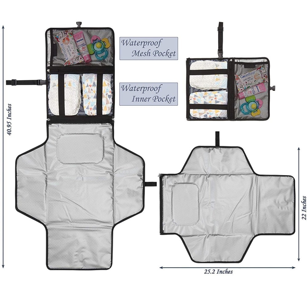 Waterproof Foldable Changing Mat for Newborns