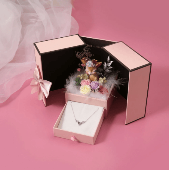 Flower Gift Box Tanabata Valentine's Day Gift Packaging Box - MRSLM