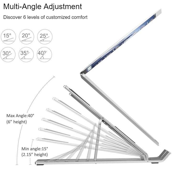 Adjustable Aluminum Laptop Stand - MRSLM