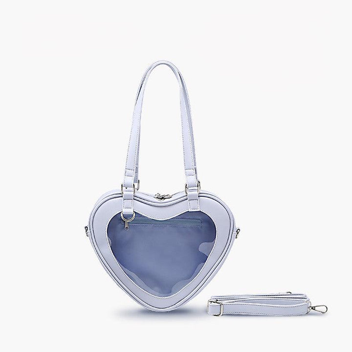 Transparent Crossbody Doll Love Small Pain Bag - MRSLM