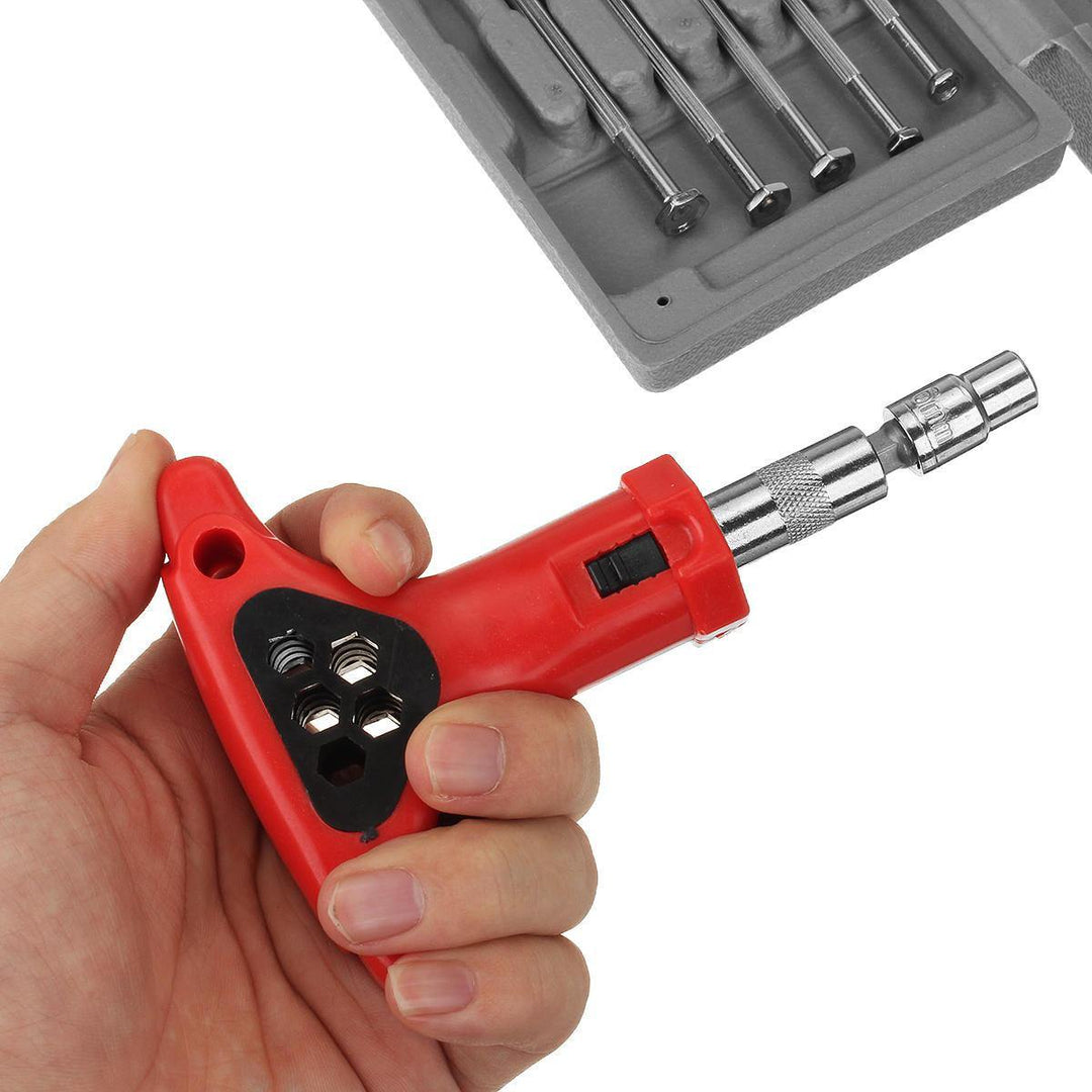 Ratchet Wrench Screwdriver Kit DIY Household Repair Tool Multifunctional Combination Toolkit - MRSLM