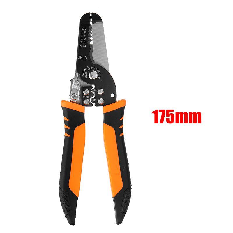 Multifunctional Cable Crimper Electric Wire Stripper Cutter Scissor Pliers - MRSLM