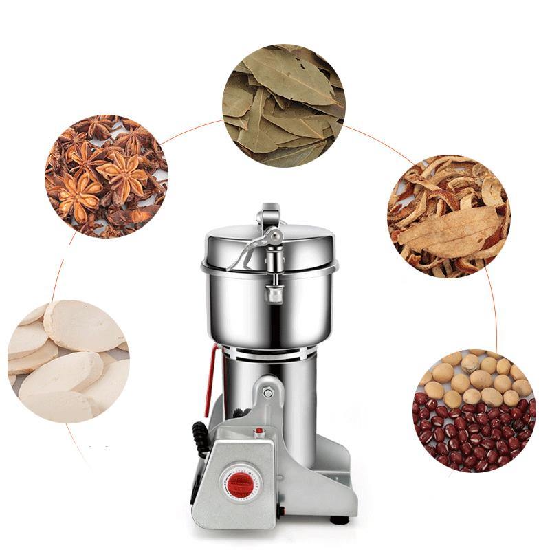 BioloMix 2000G Swing Type Electric Grains Herbal Cereals Dry Food Grinder Flour Powder Machine Miller Crusher Grinding Machine - MRSLM