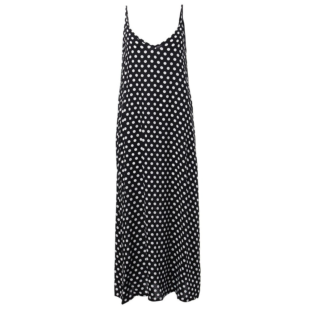 Women's Cami Dot Printed Maxi Dresses