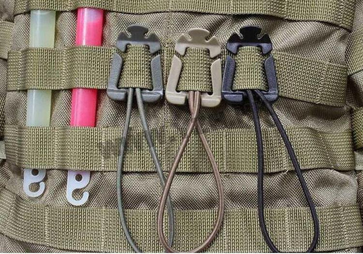 MOLLE Triangle Elastic Rope Buckle Webbing - MRSLM