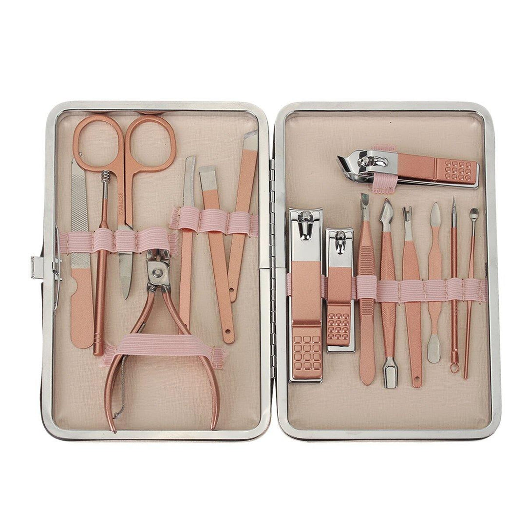 7/10/12/16 / 18Pcs Nail Clipper Set Multi-piece Set Stainless Steel Accessories Nail Clippers Pedicure Beauty Manicure Tool - MRSLM