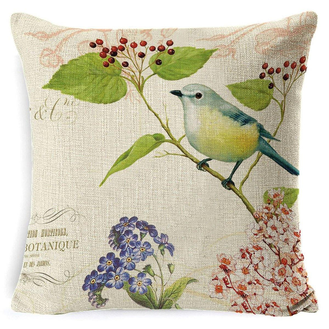 Pillow Case Linen Throw Cushion Covers for Home 18Inch - MRSLM