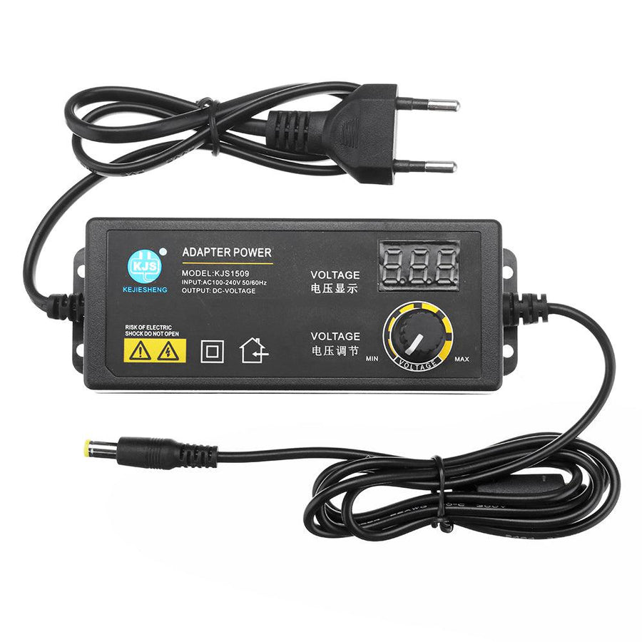 KJS-1509 3-24V 2.5A Power Adapter Adjustable Voltage Adapter LED Display Switching Power Supply - MRSLM