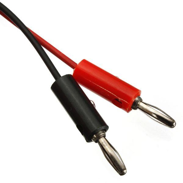 DANIU Alligator Test Lead Clip To Banana Plug Probe Cable for Multimeters - MRSLM