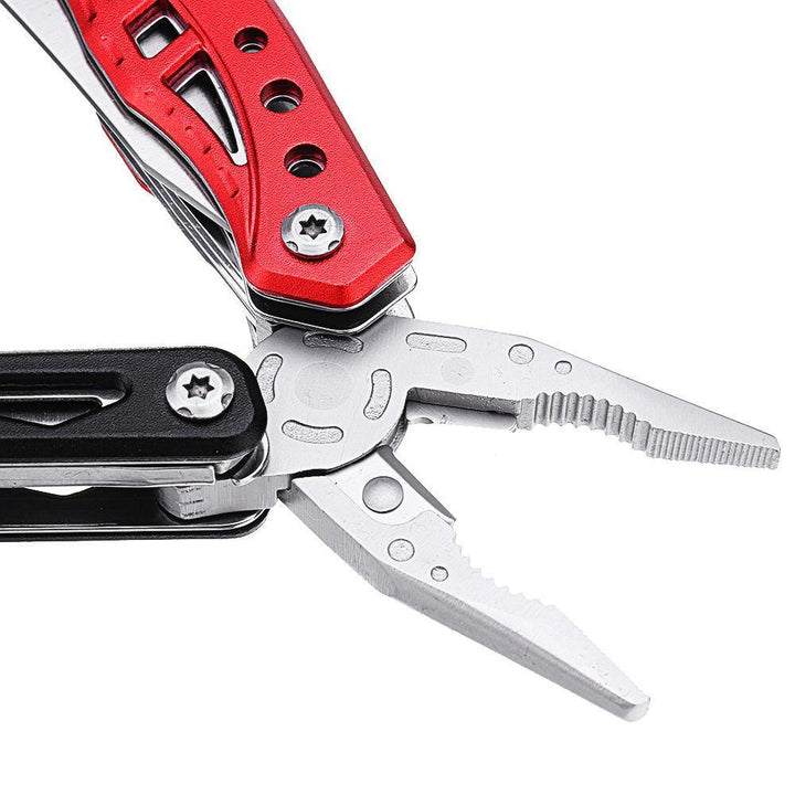 Multifunctional Tools Outdoor Survival Camping Tool Plier Cable Cutter Screwdriver Can Bottle Opener - MRSLM