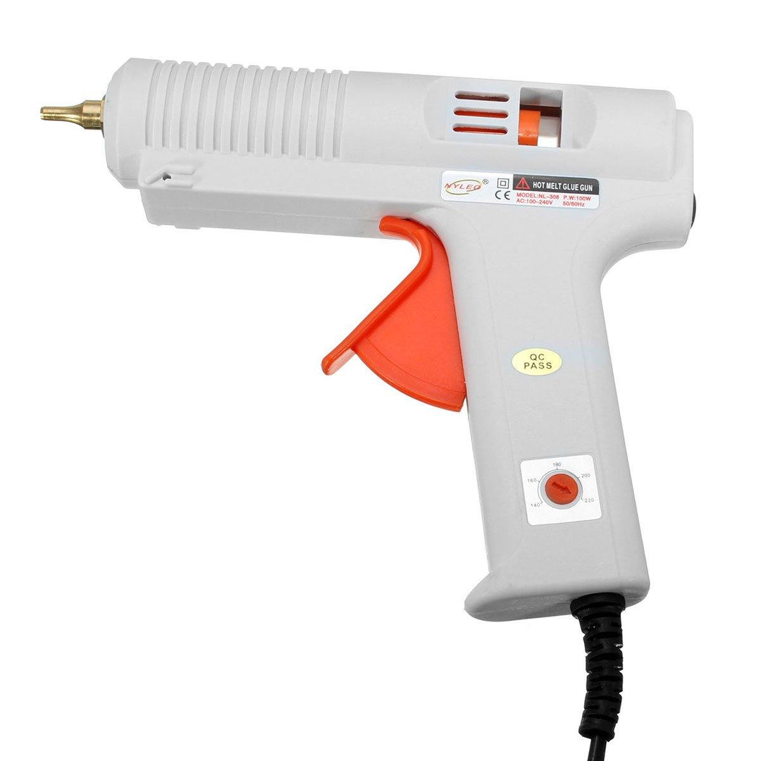 NL-308 Adjustable 110-240V 100W High Temp Heater Thermostat Hot Melt Glue Gun Adhesive Repair Tool - MRSLM