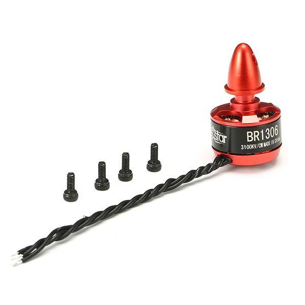 Racerstar Racing Edition 1306 BR1306 3100KV 1-2S Brushless Motor For 150 180 200 RC Drone FPV Racing - MRSLM