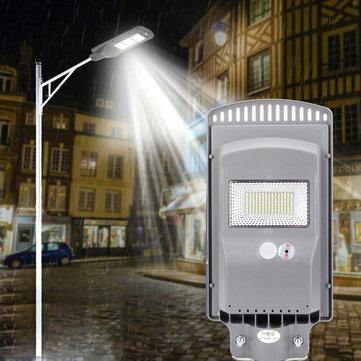 60W 120W 160W LED Solar Street Light PIR Motion Sensor Outdoor Garden Wall Lamp - MRSLM