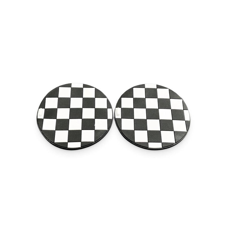 Checkerboard-Print Cup Coaster - MRSLM