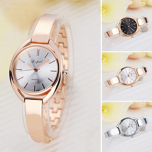 Women's Fashion Luxury Casual Jewelry Analog Slim Band Quartz Wrist Watch - MRSLM