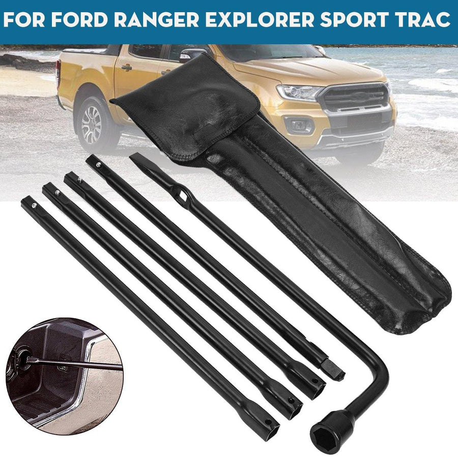 Spare Tire Jack Tool Kit Lug Wrench Extension For Ford Ranger Explorer Sport Trac - MRSLM