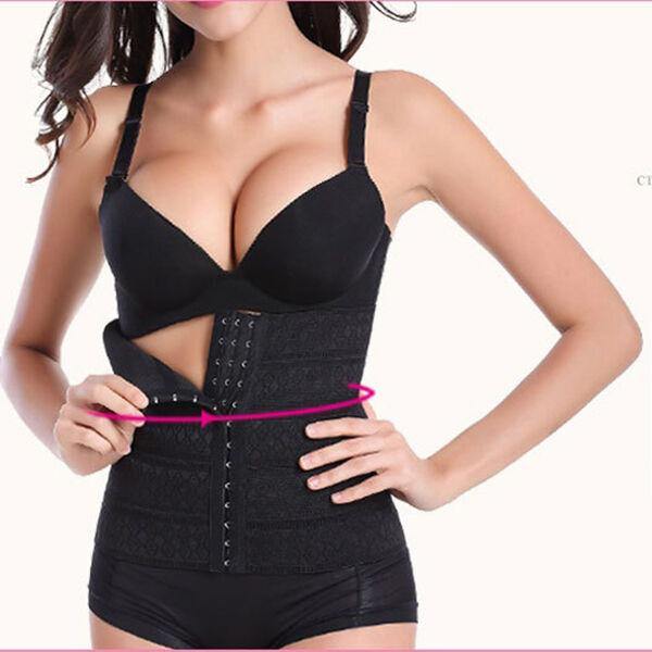 Breathable Elastic Corset Waist Trainer Body Shaper Slim Belt Modeling Strap Shapewear - MRSLM