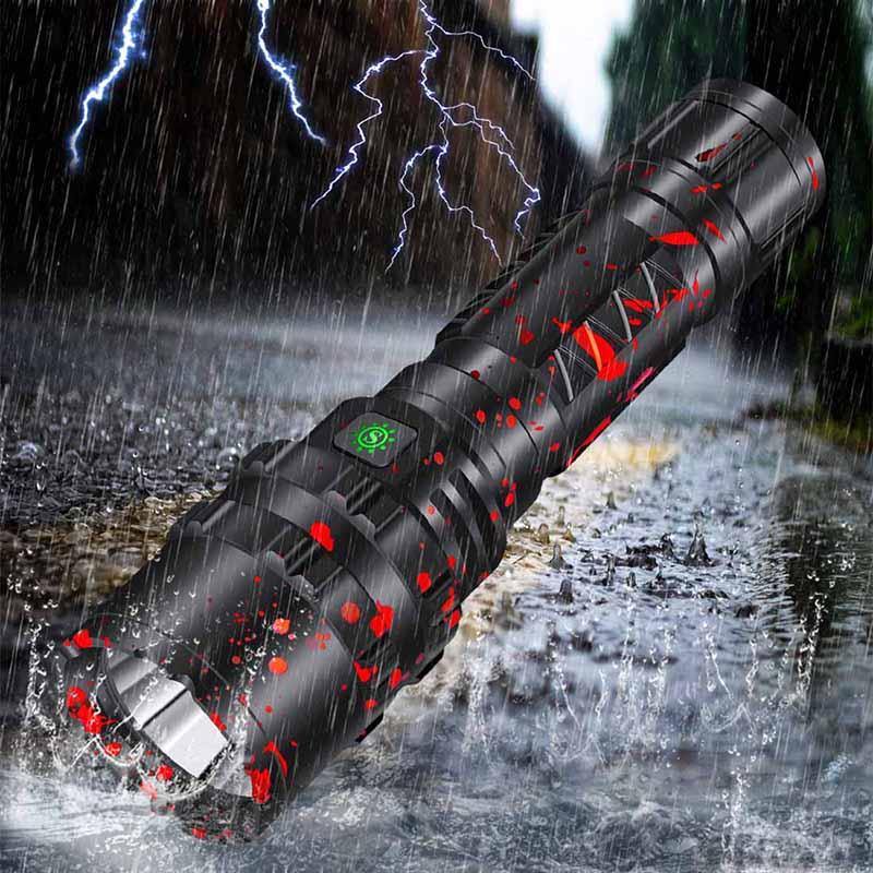 XANES 3320 P50 XHP50 1800Lumens USB Rechargeable LED Flashlight With 26650 Battery - MRSLM