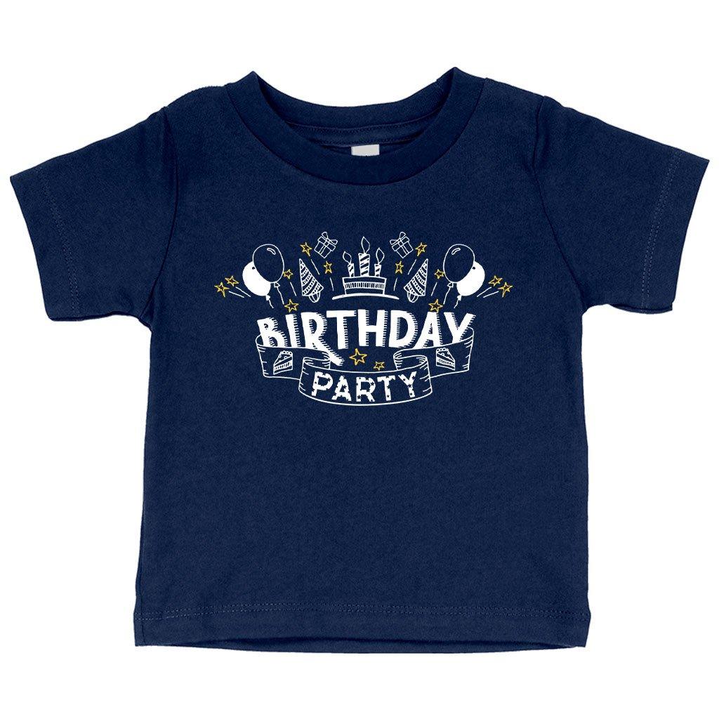 Baby Birthday Party T-Shirt - Birthday Celebration T-Shirts - MRSLM